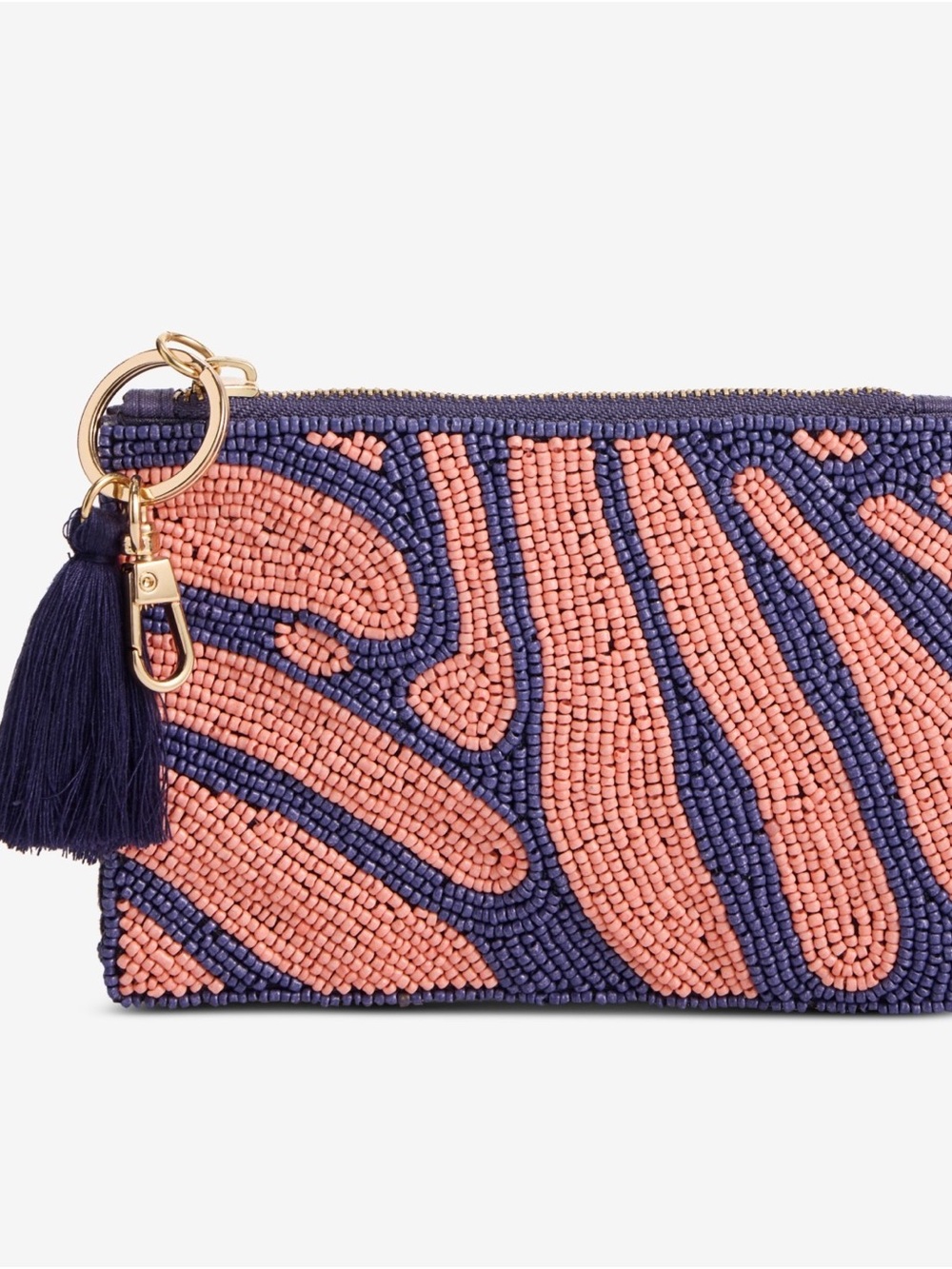 On 34th Hand Beaded Coin Purse, Exclusively at Macy's - Pink